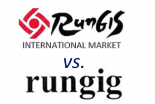 “RunGis International Market, figure” vs. “rungig”